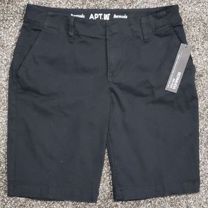 ***$9 FINAL PRICE*** Black Bermuda Shorts